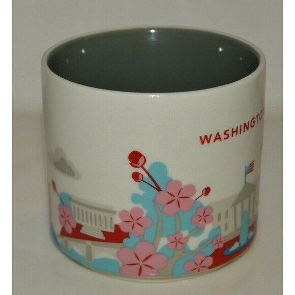 Nice 2013 STARBUCKS You Are Here WASHINGTON DC US White House Coffee Mug - Picture 2 of 6